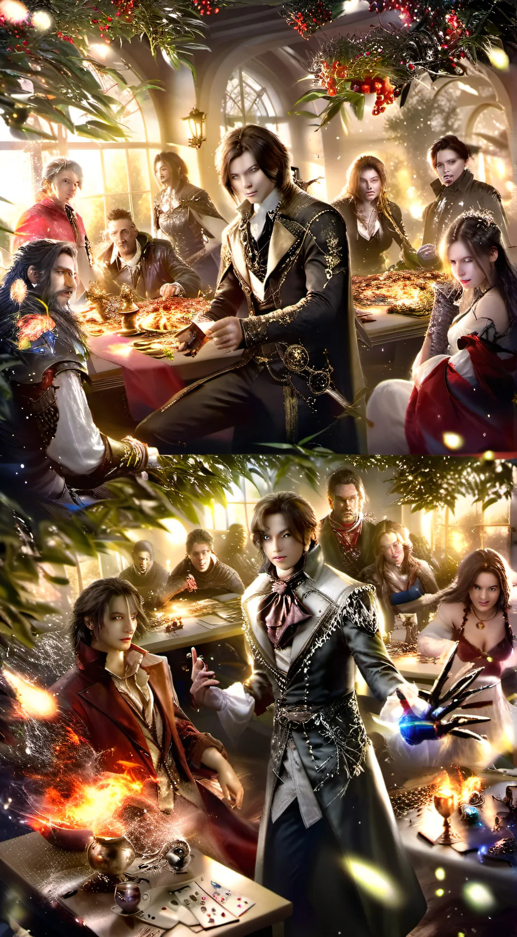 ai character: Group background