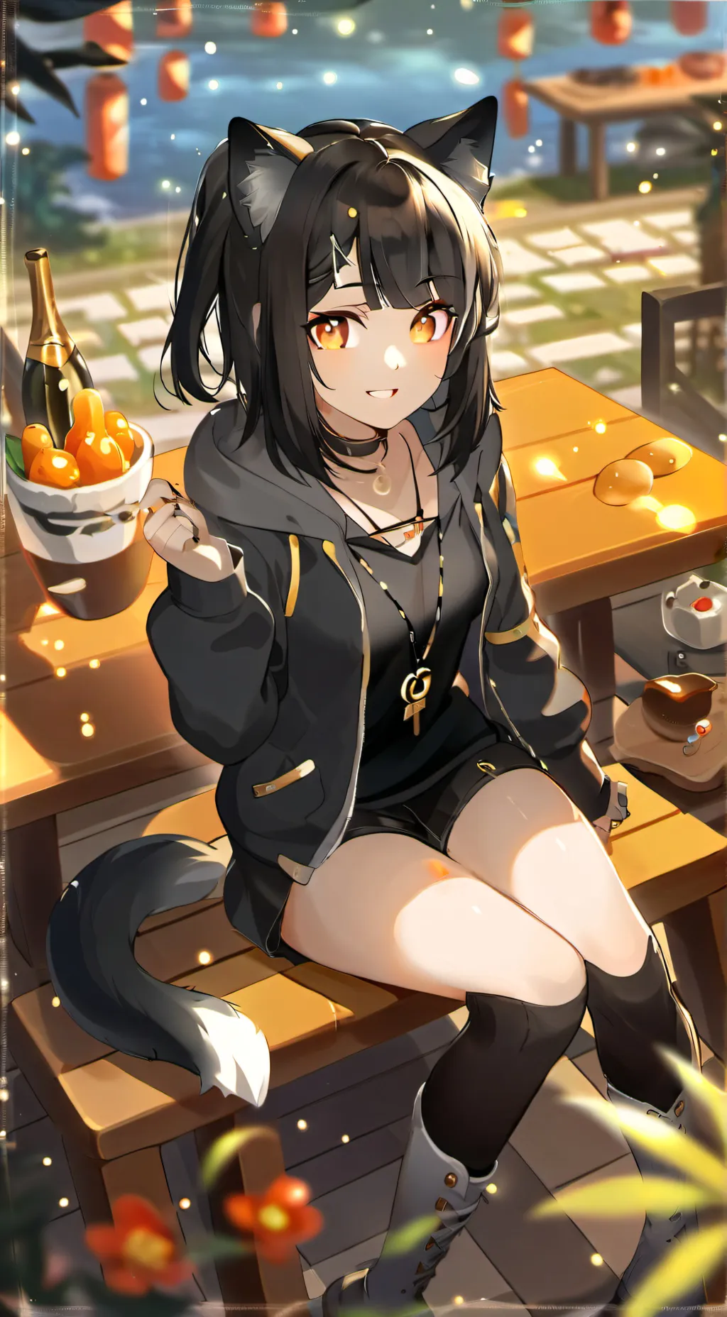 ai character: Milly  background