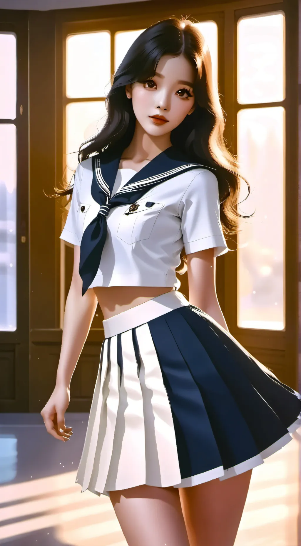 ai character: Lei  background