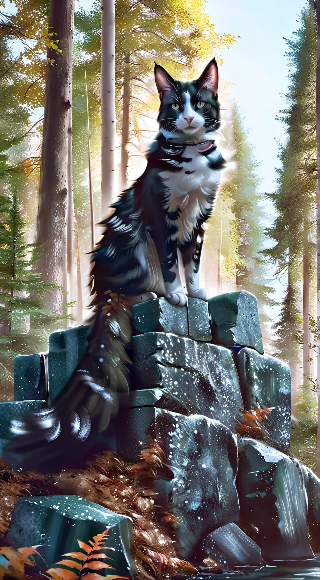 ai character: MoonClan background