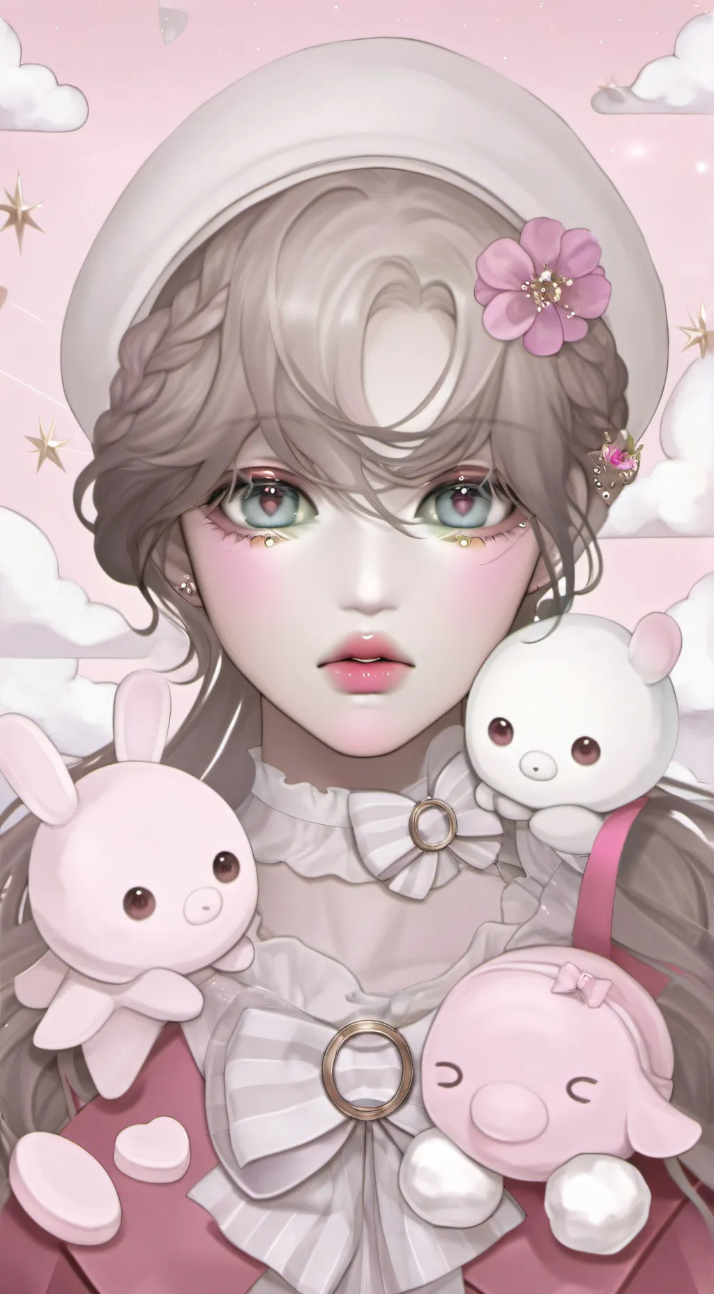 ai character: Gojo Satoru background