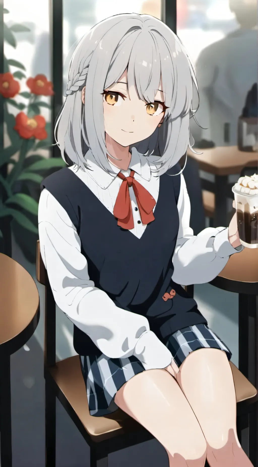 ai character: Sophia  background