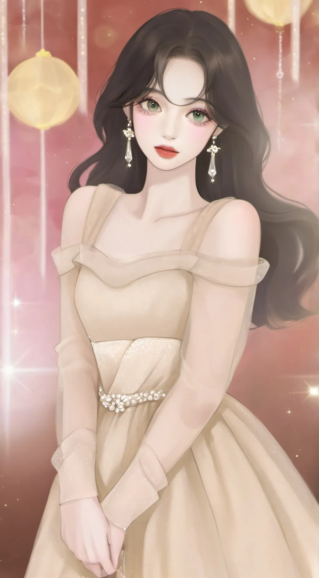 ai character: Jenna Keels  background