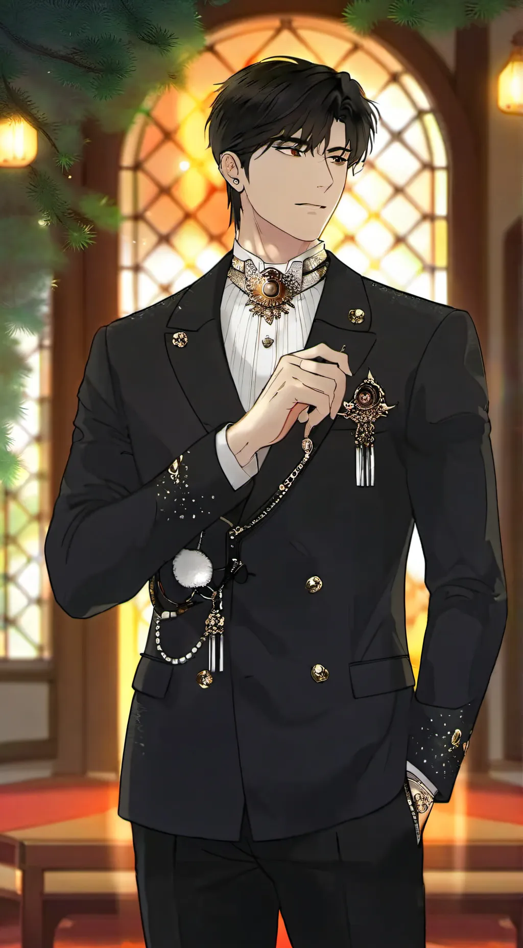 ai character: 顾辞 background