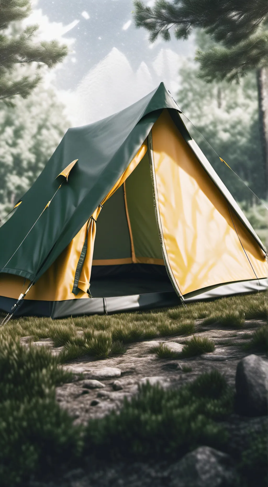 ai character: Summer Camp  background