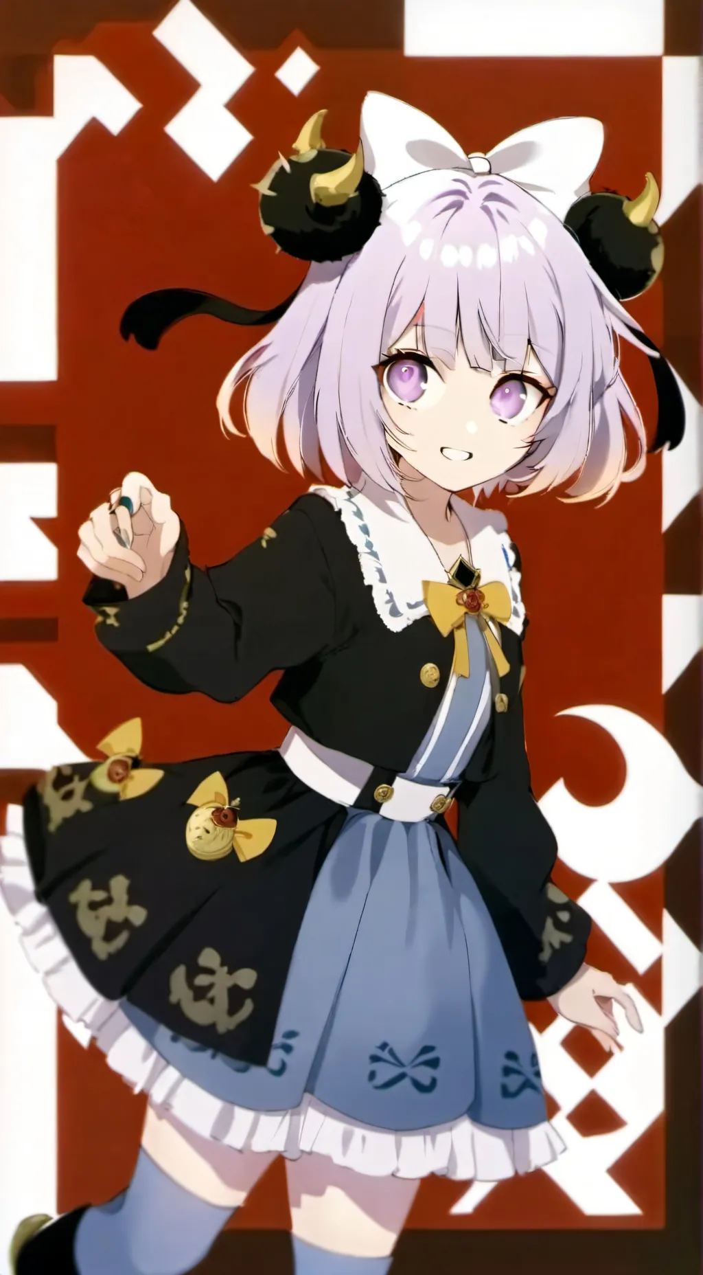 ai character: crazy kittys theme background