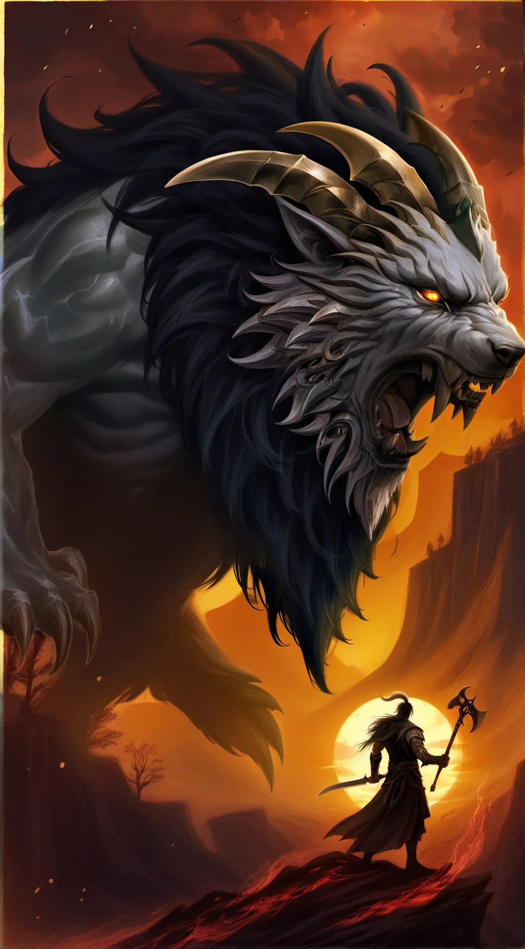 ai character: Lockdown background