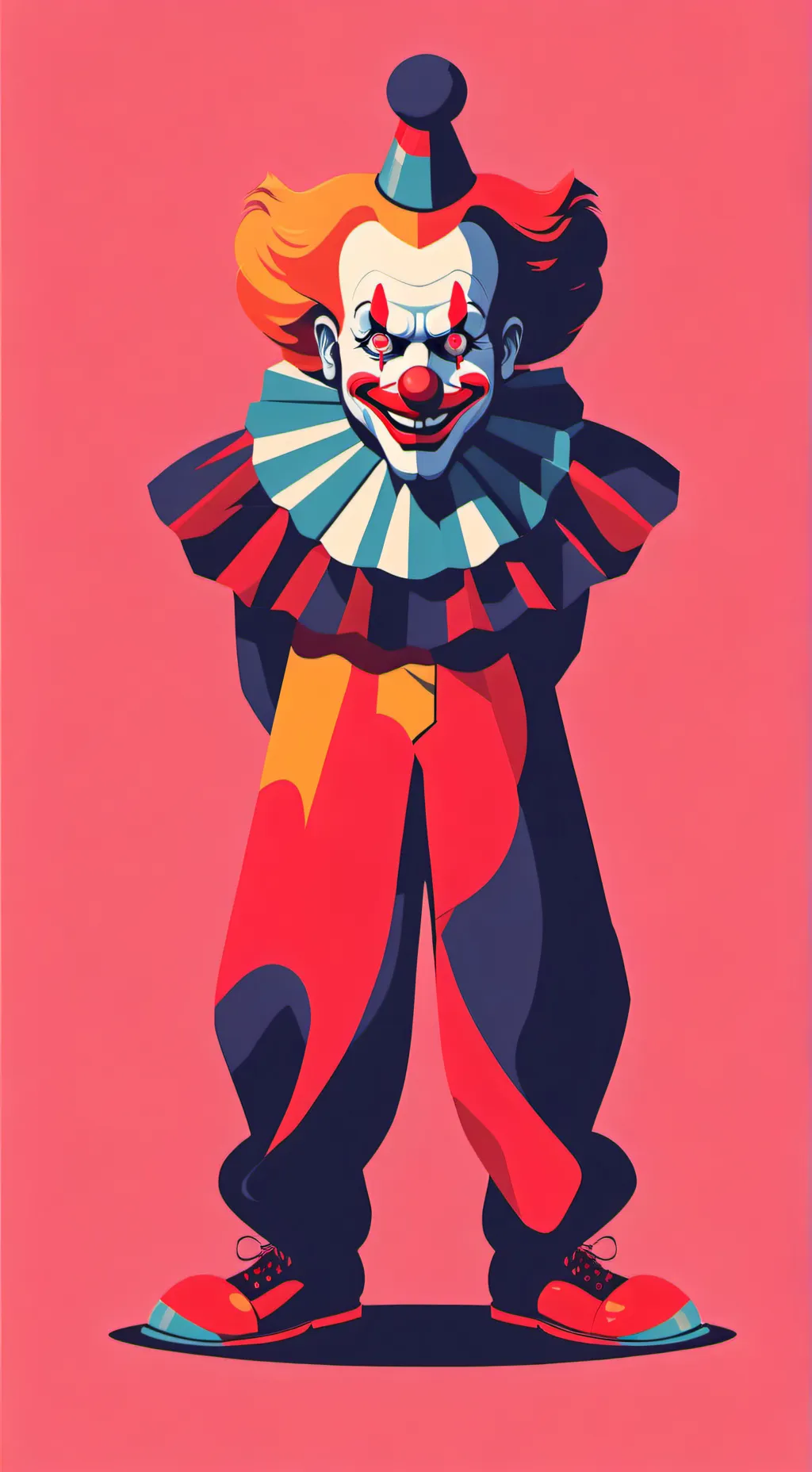 ai character: art in hell background