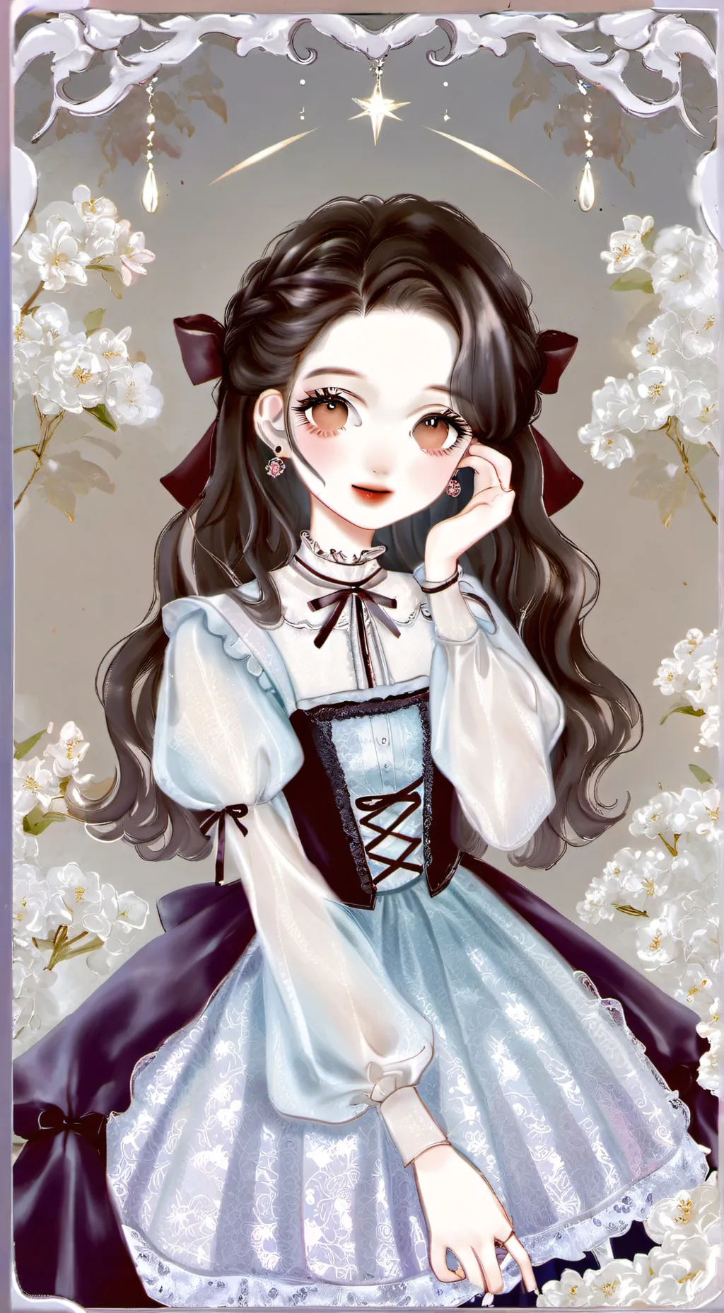 ai character: pick me girl background