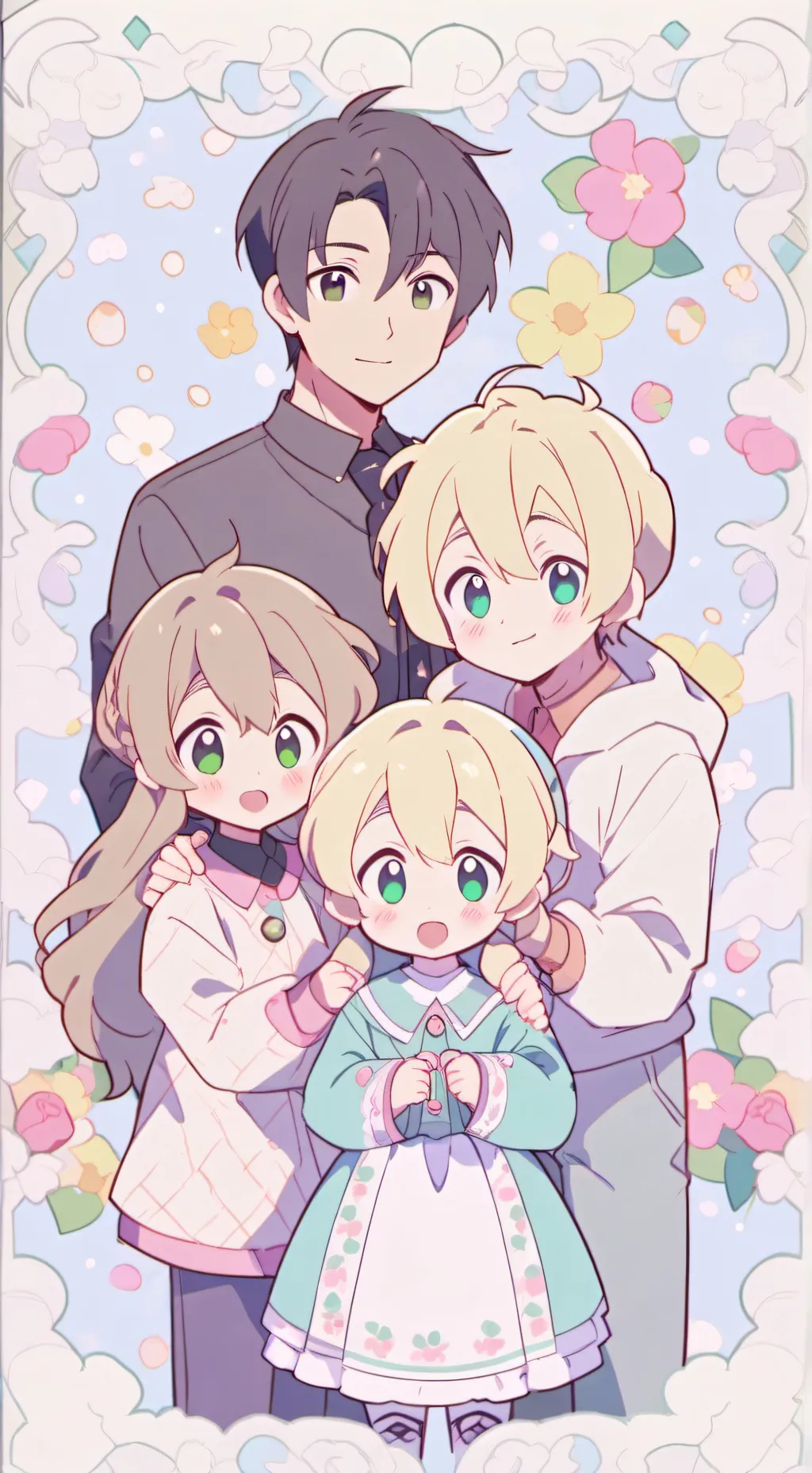 ai character: Family/lil bro background