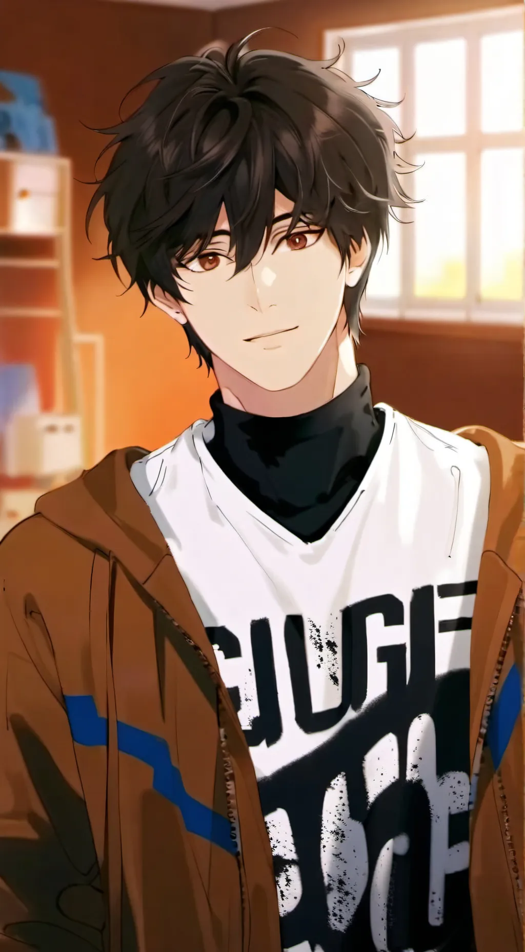 ai character: Rin background