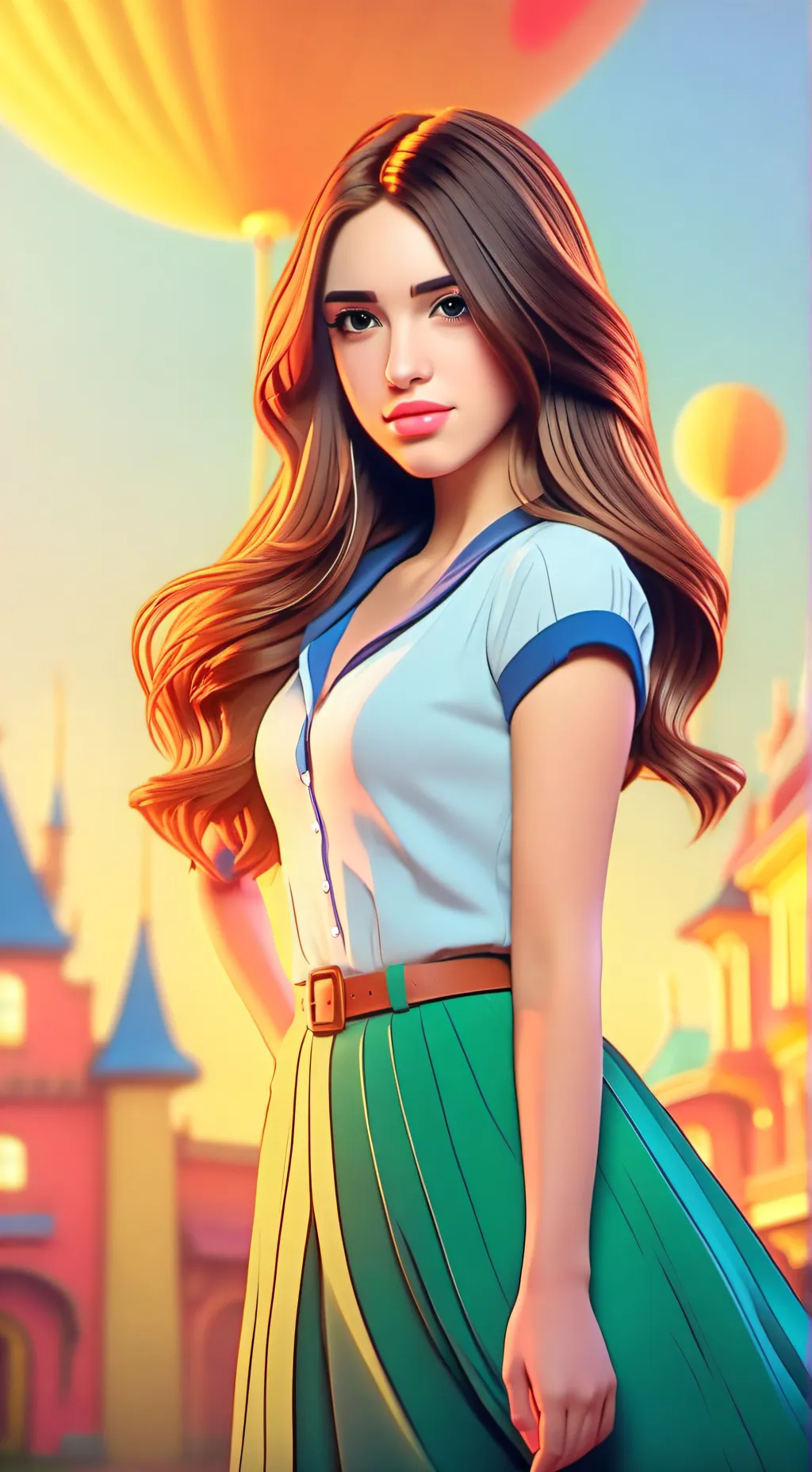 ai character: dome  background