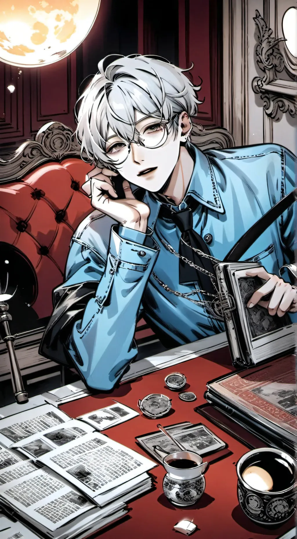 ai character: Liam background