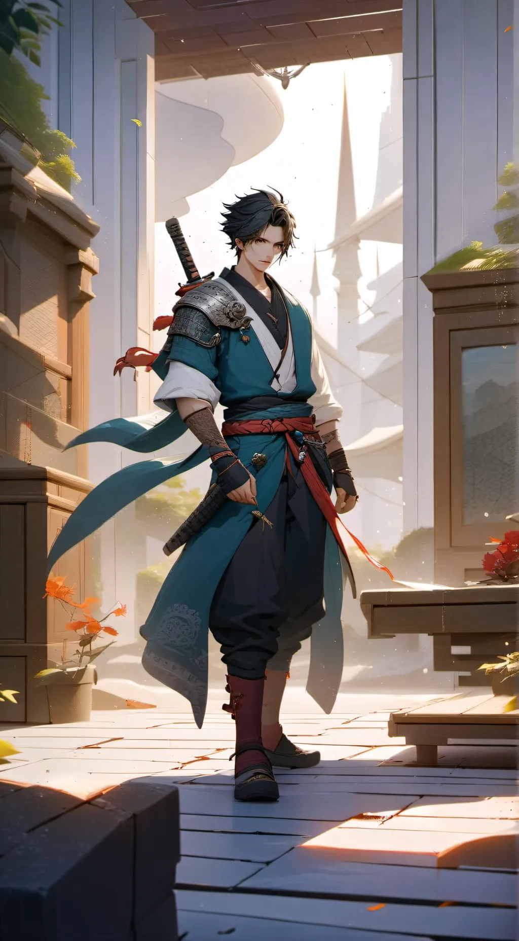 ai character: Mateo background