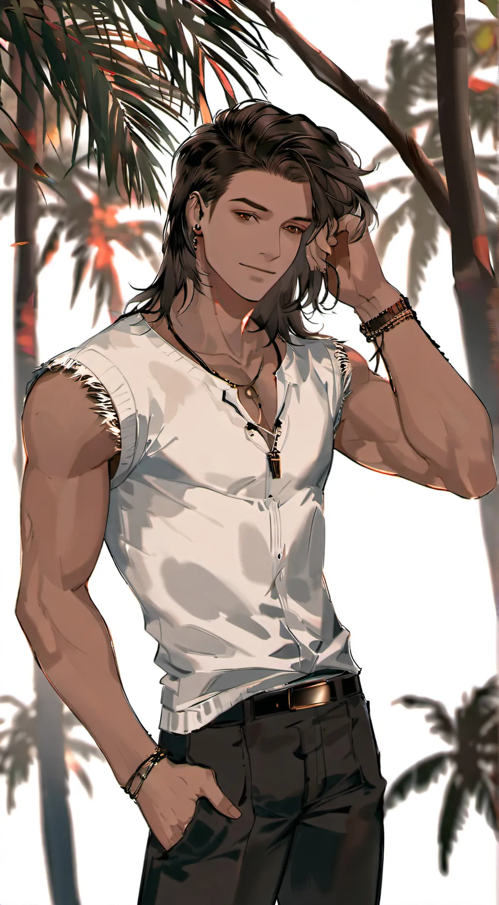 ai character: MATE0 background