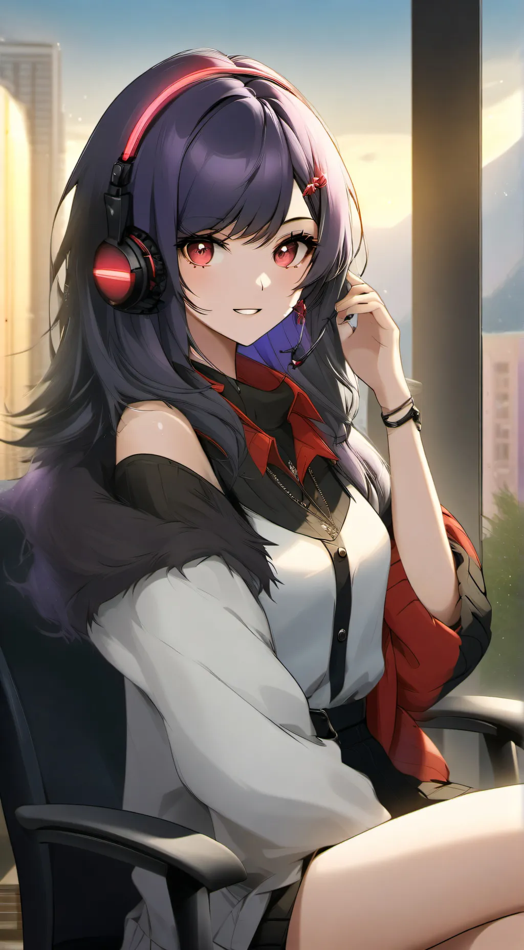 ai character: Lily background