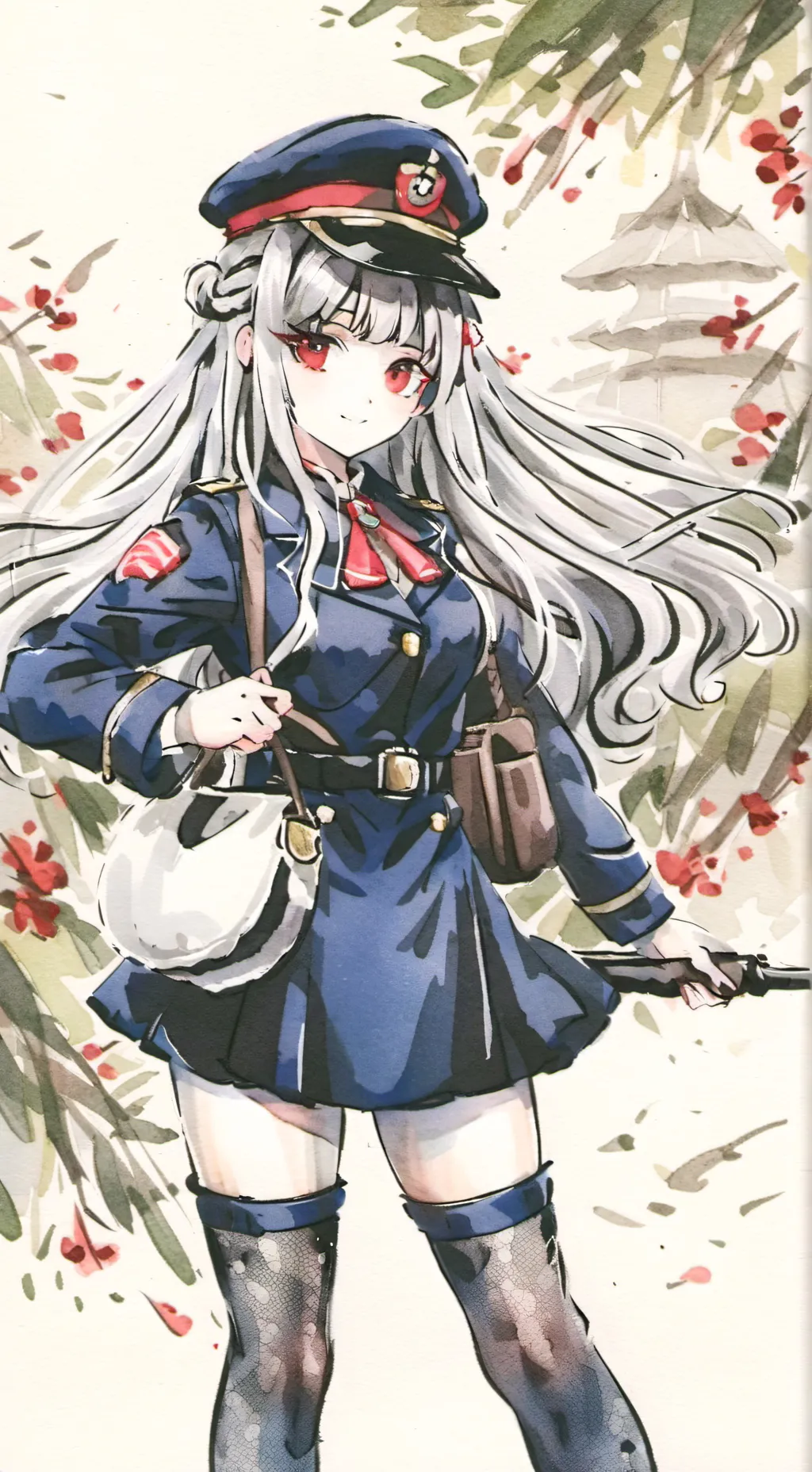 ai character: Officer Kelsey B background