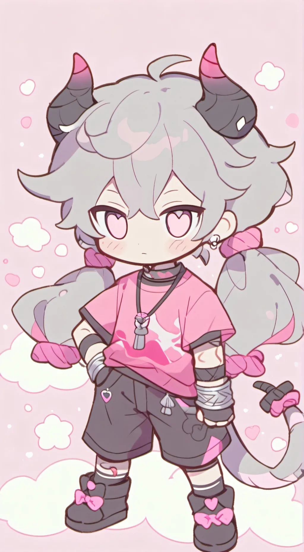 ai character: ash (my  hh oc) background