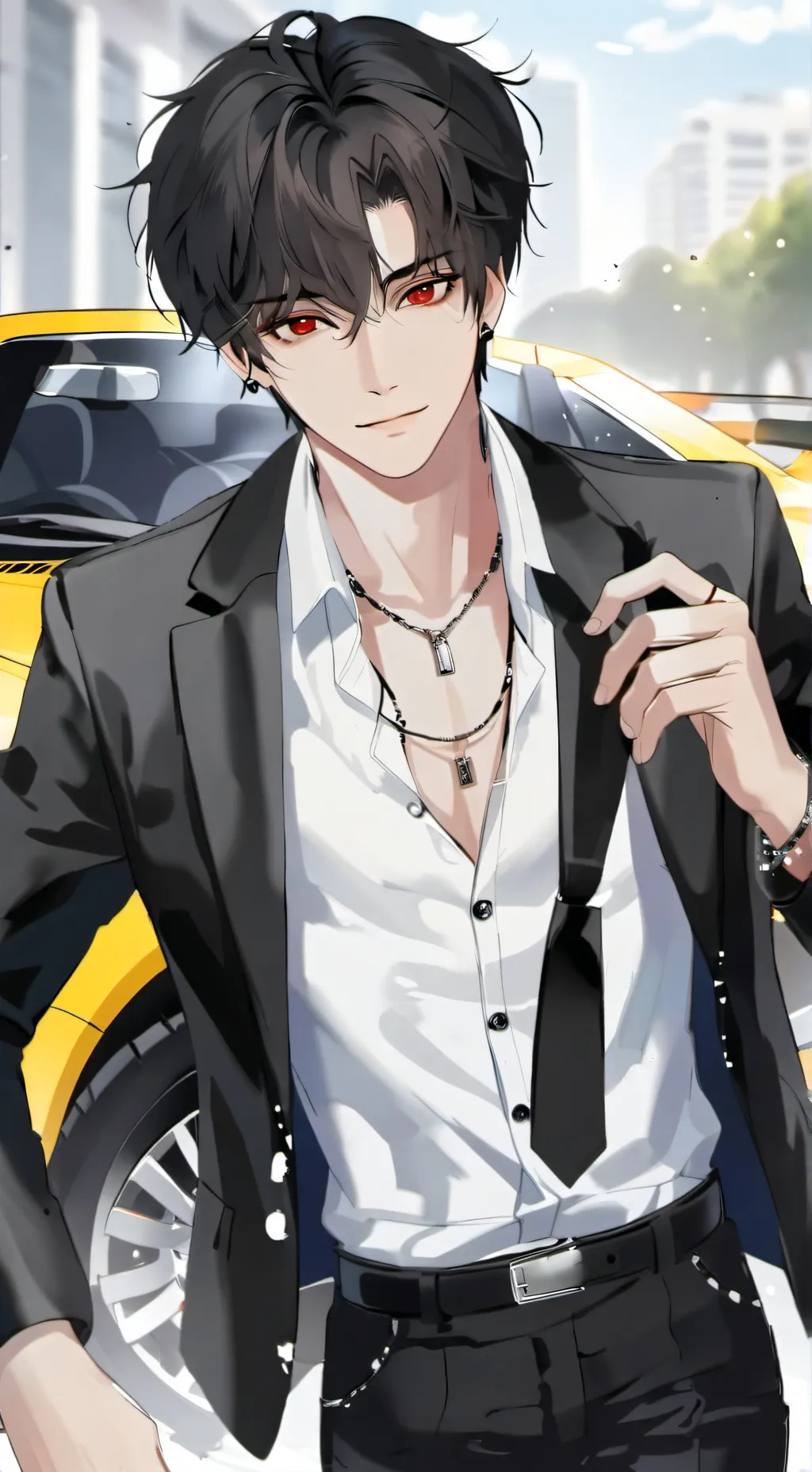 ai character: Liam background