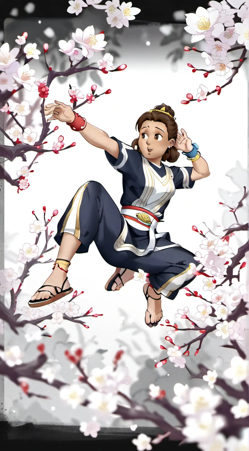 ai character: dora background