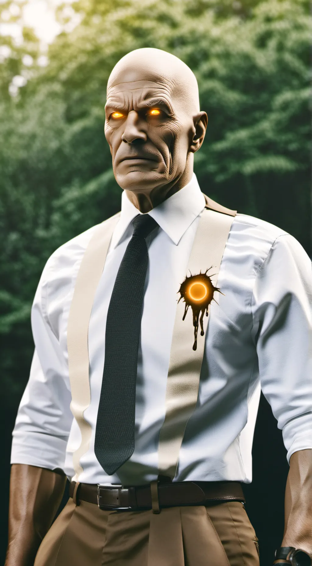 ai character: Dr.Shat-hat-in background