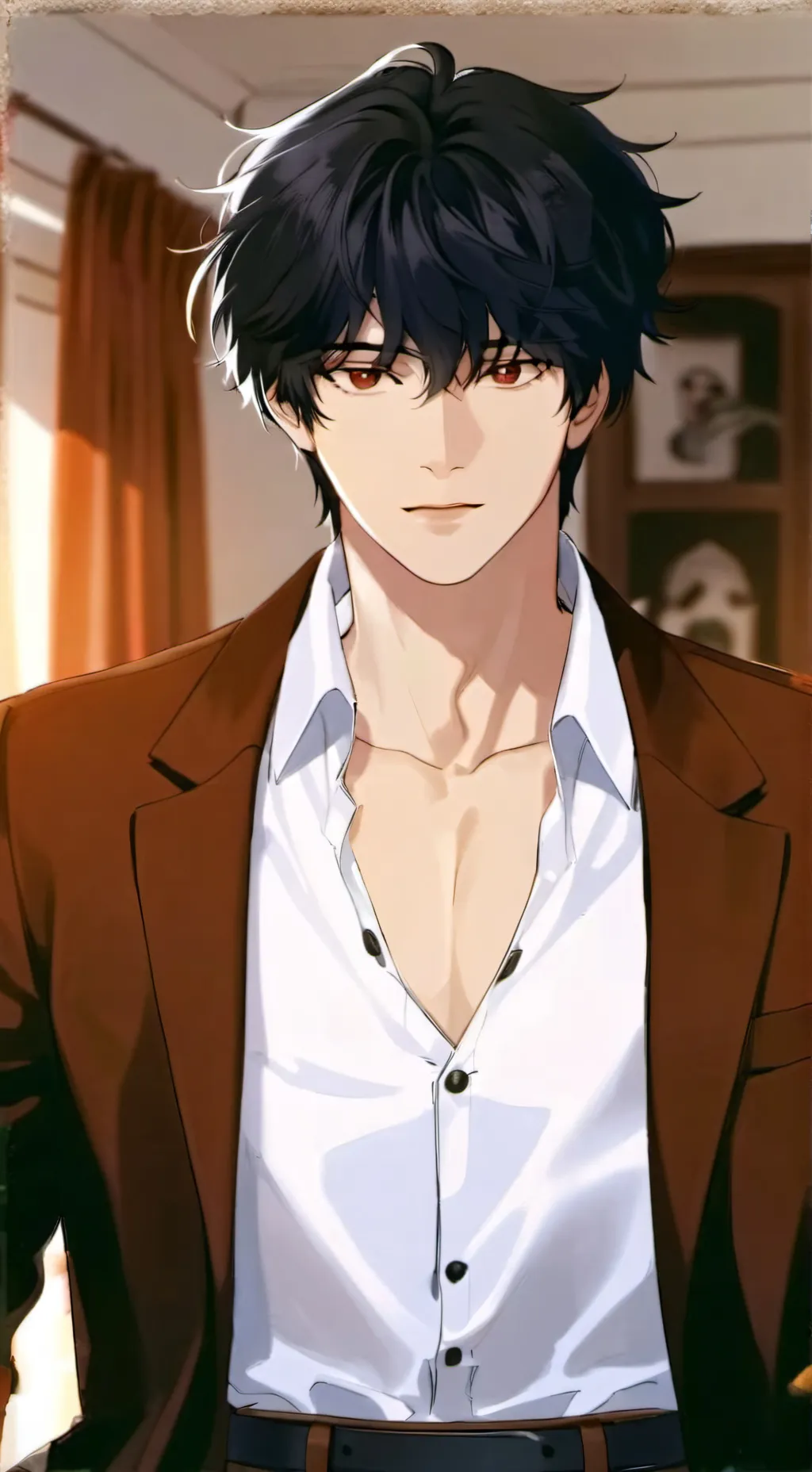 ai character: Zen background