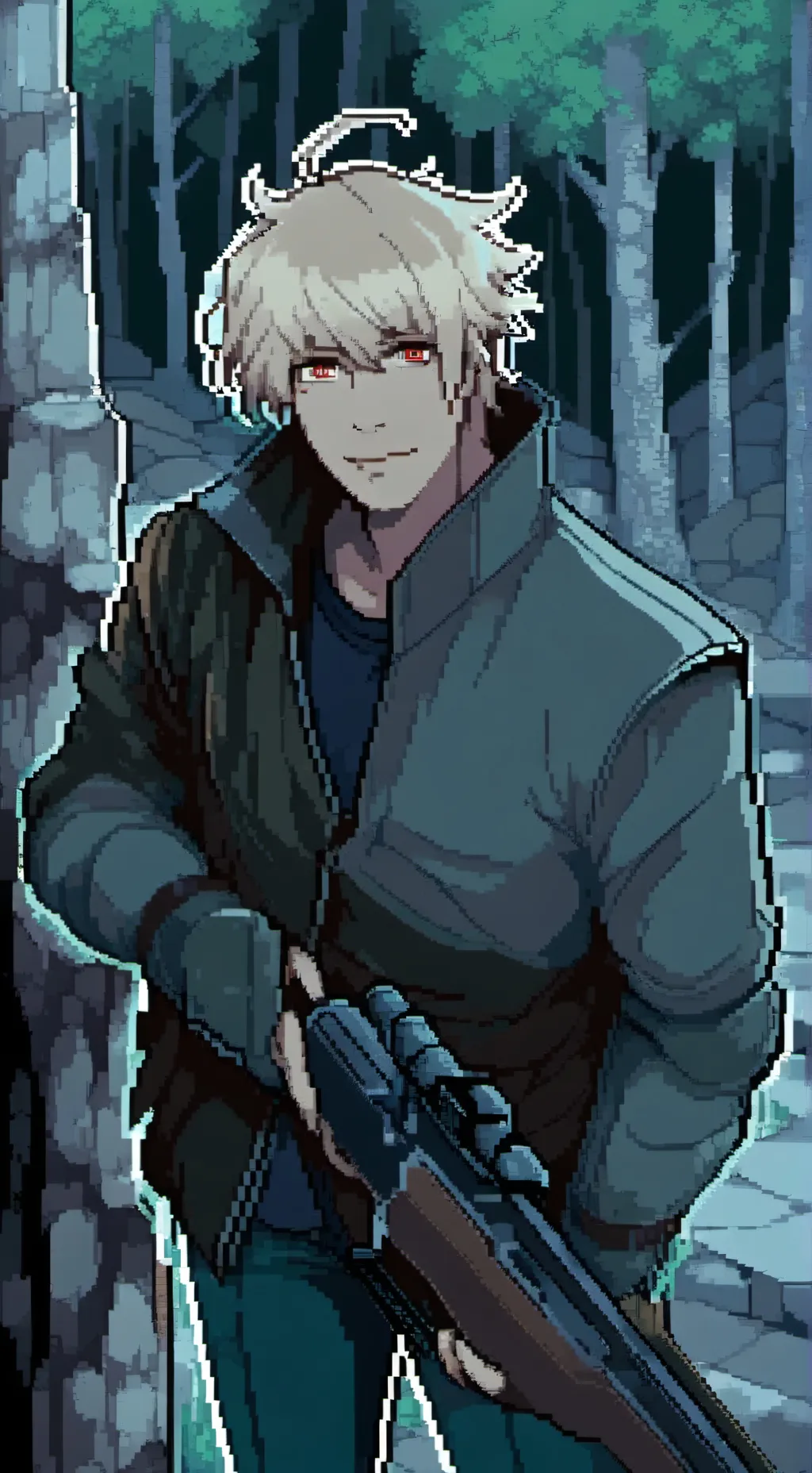 ai character: Bakugo  background