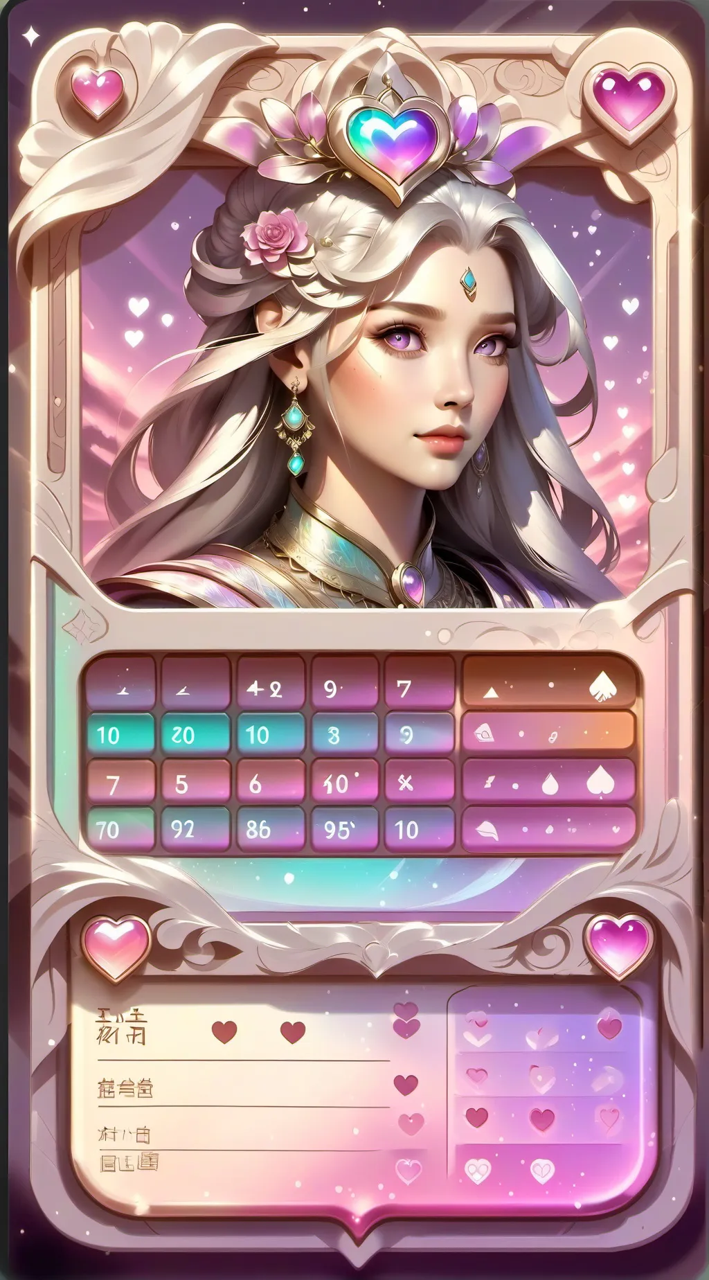 ai character: love calculator  background