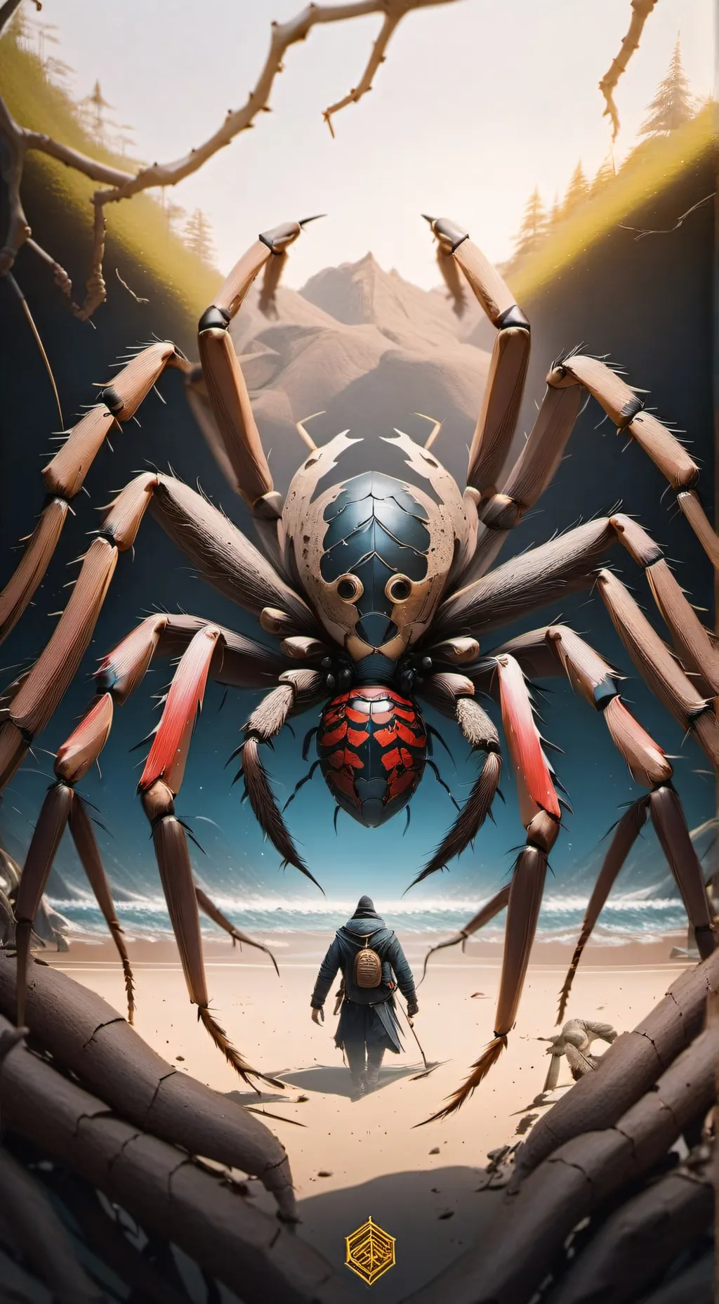 ai character: Tim kingspider background