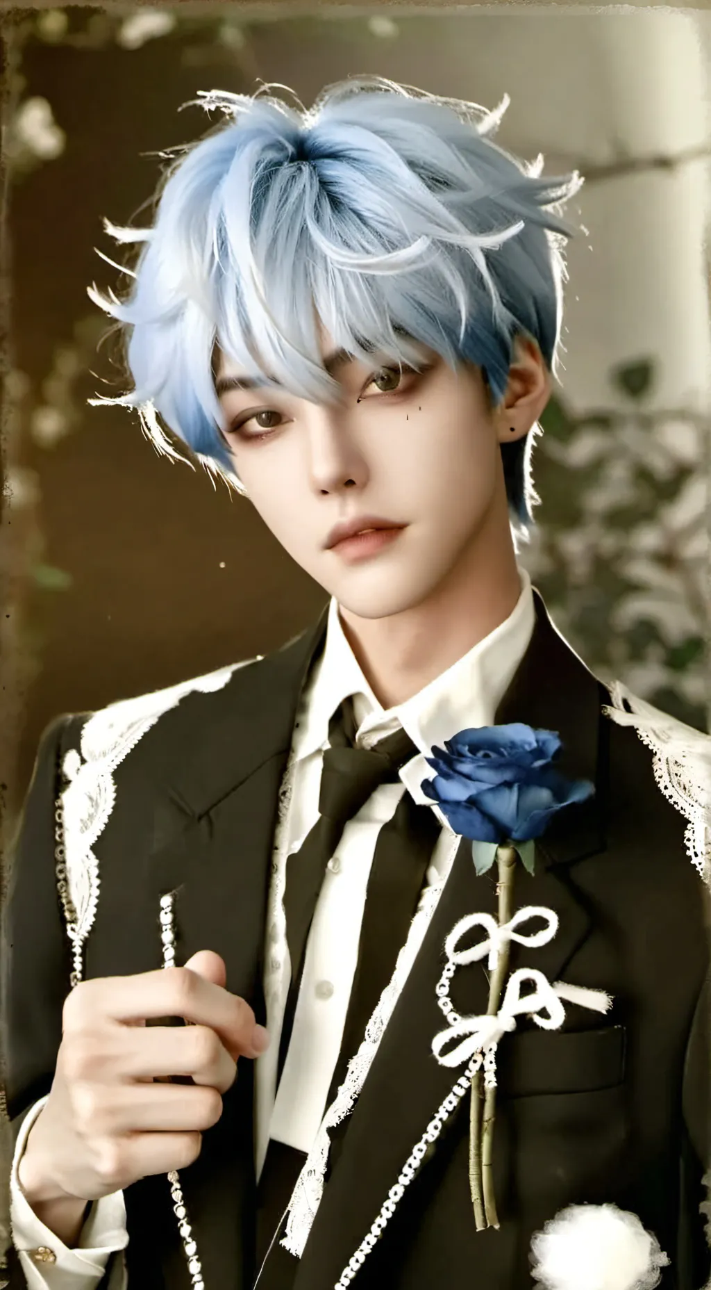 ai character: Azur background