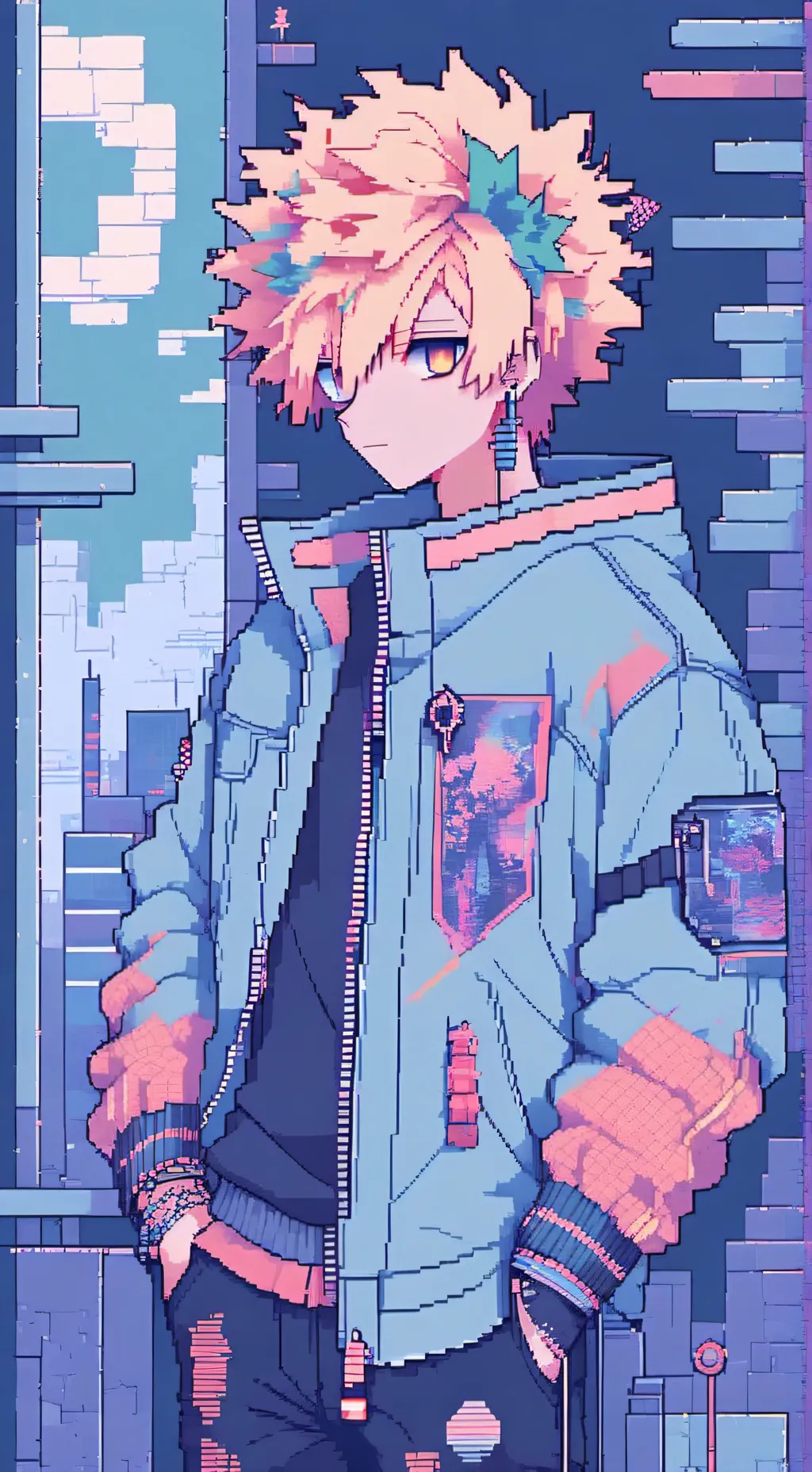 ai character: Bakugo background