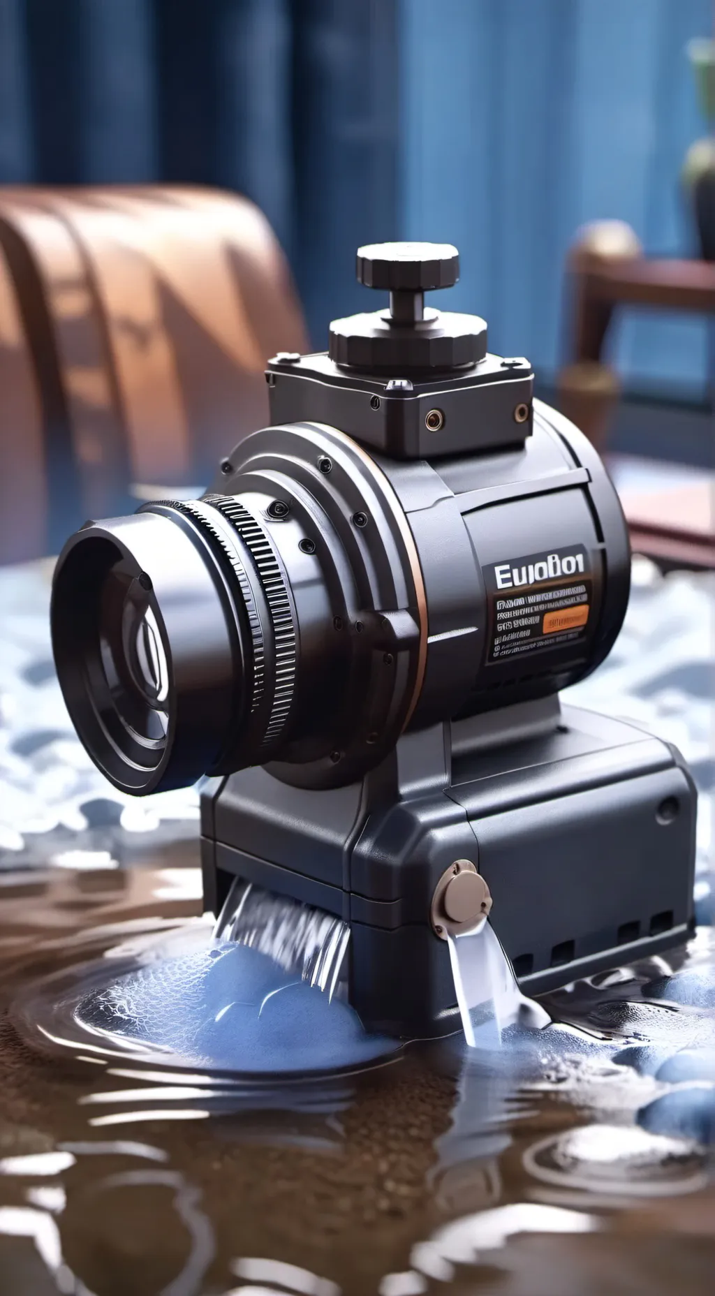 ai character: A other water pump background