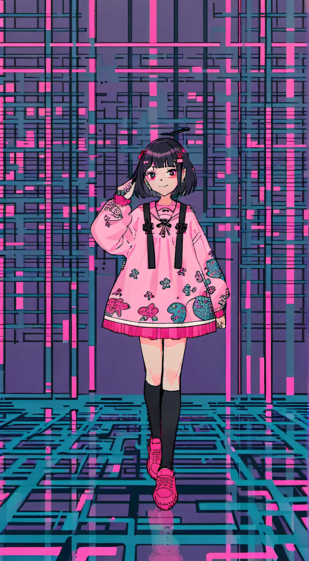 ai character: huskerdust fight background