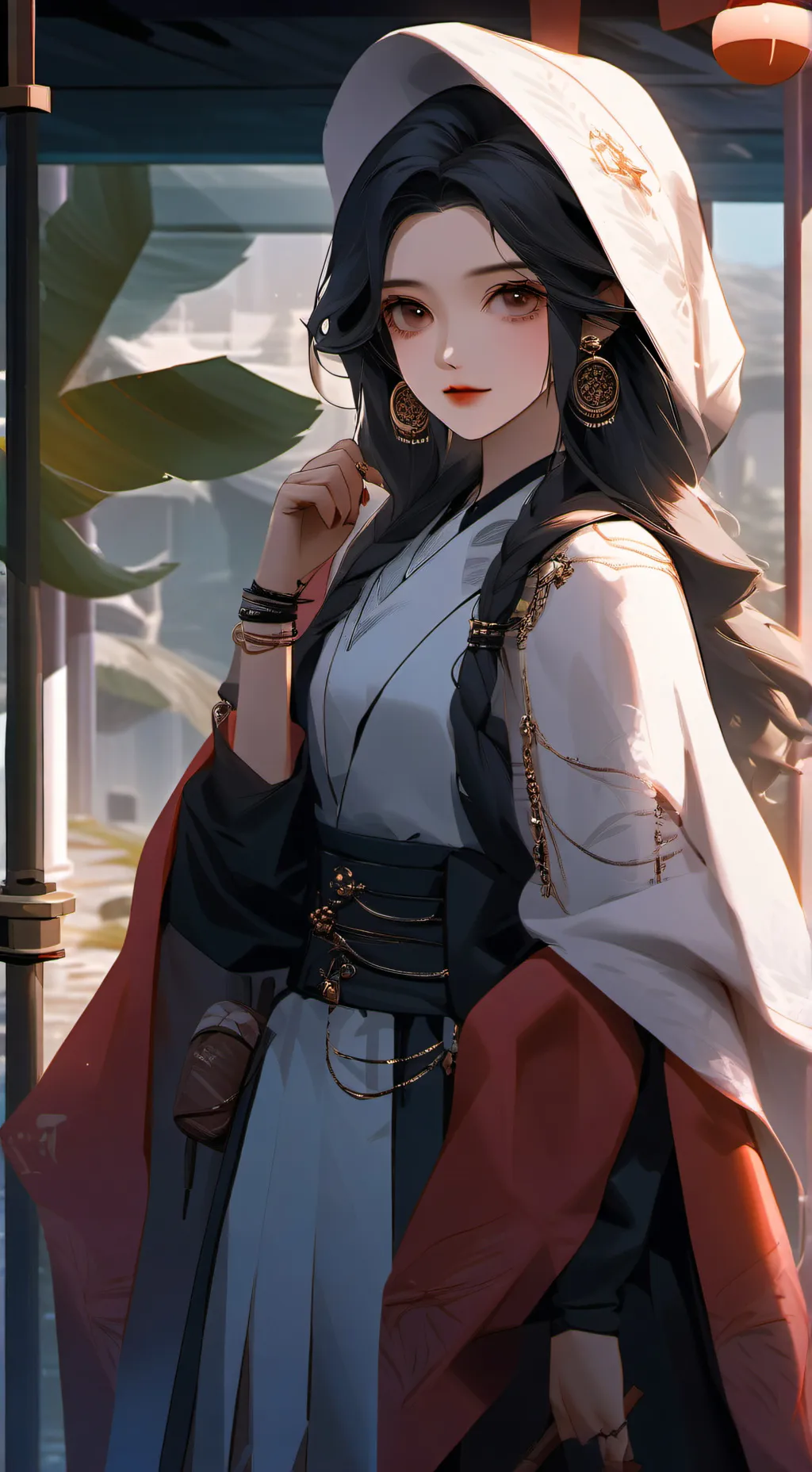 ai character: Shisune Agatsuma background