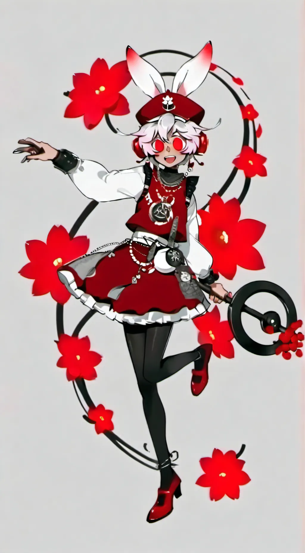 ai character: Alastor catnap background