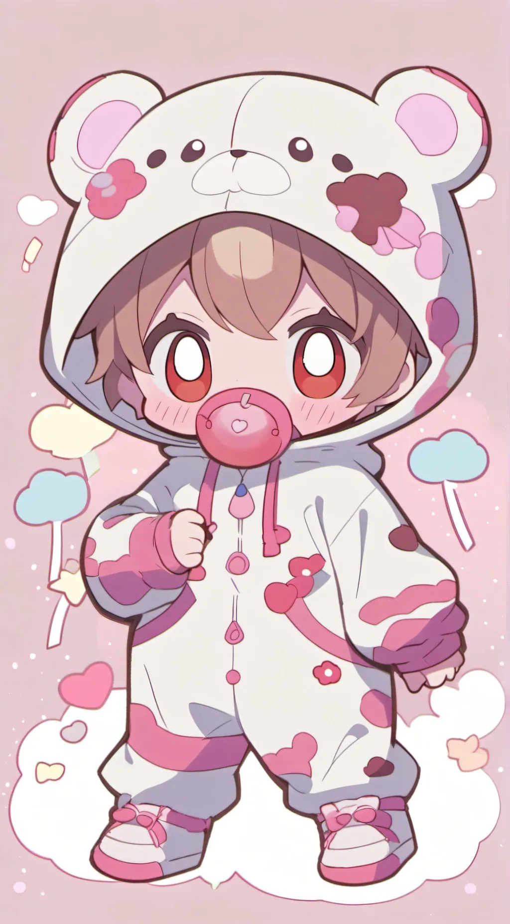 ai character: Mom and dad￼ background