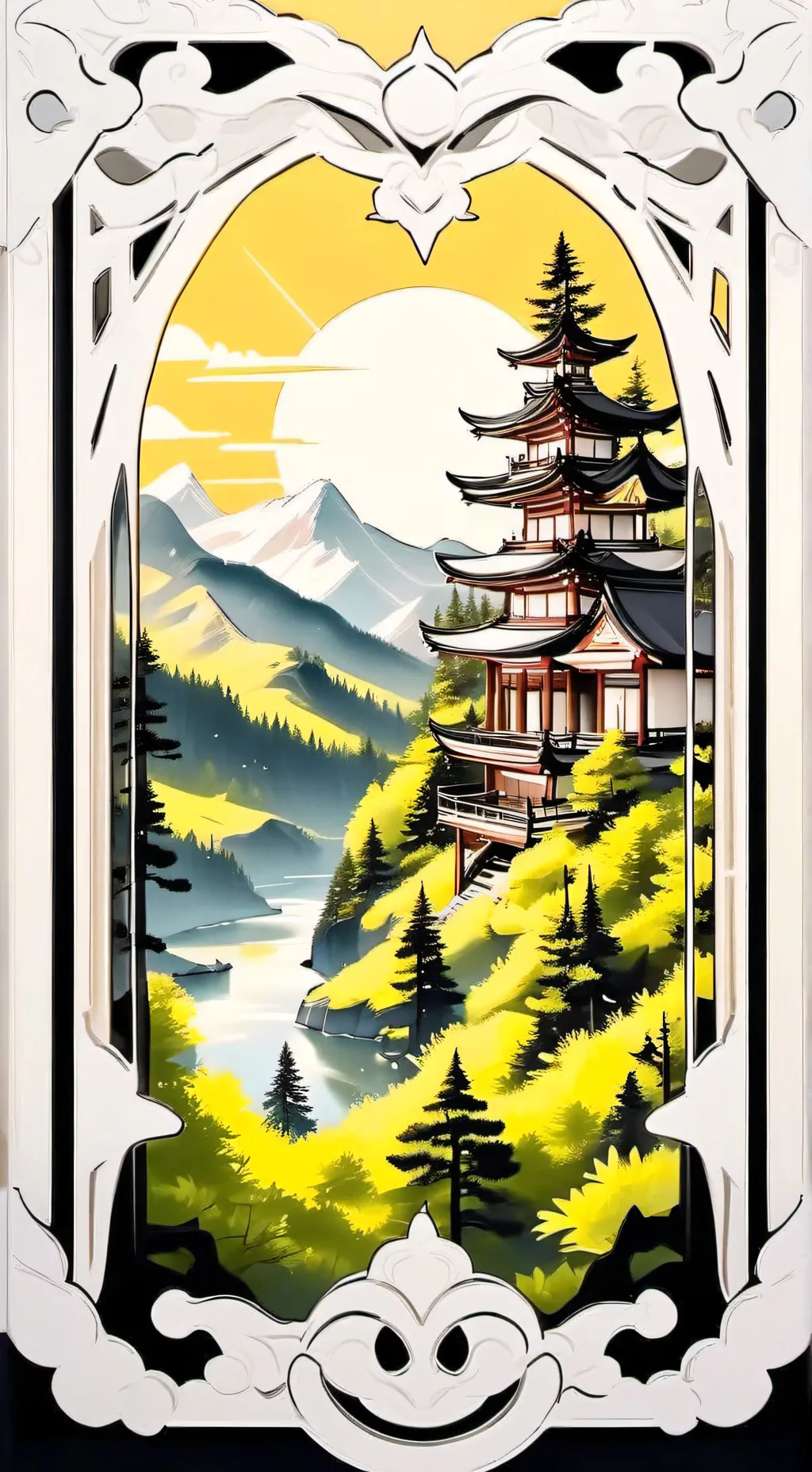 ai character: Miss thavel  background