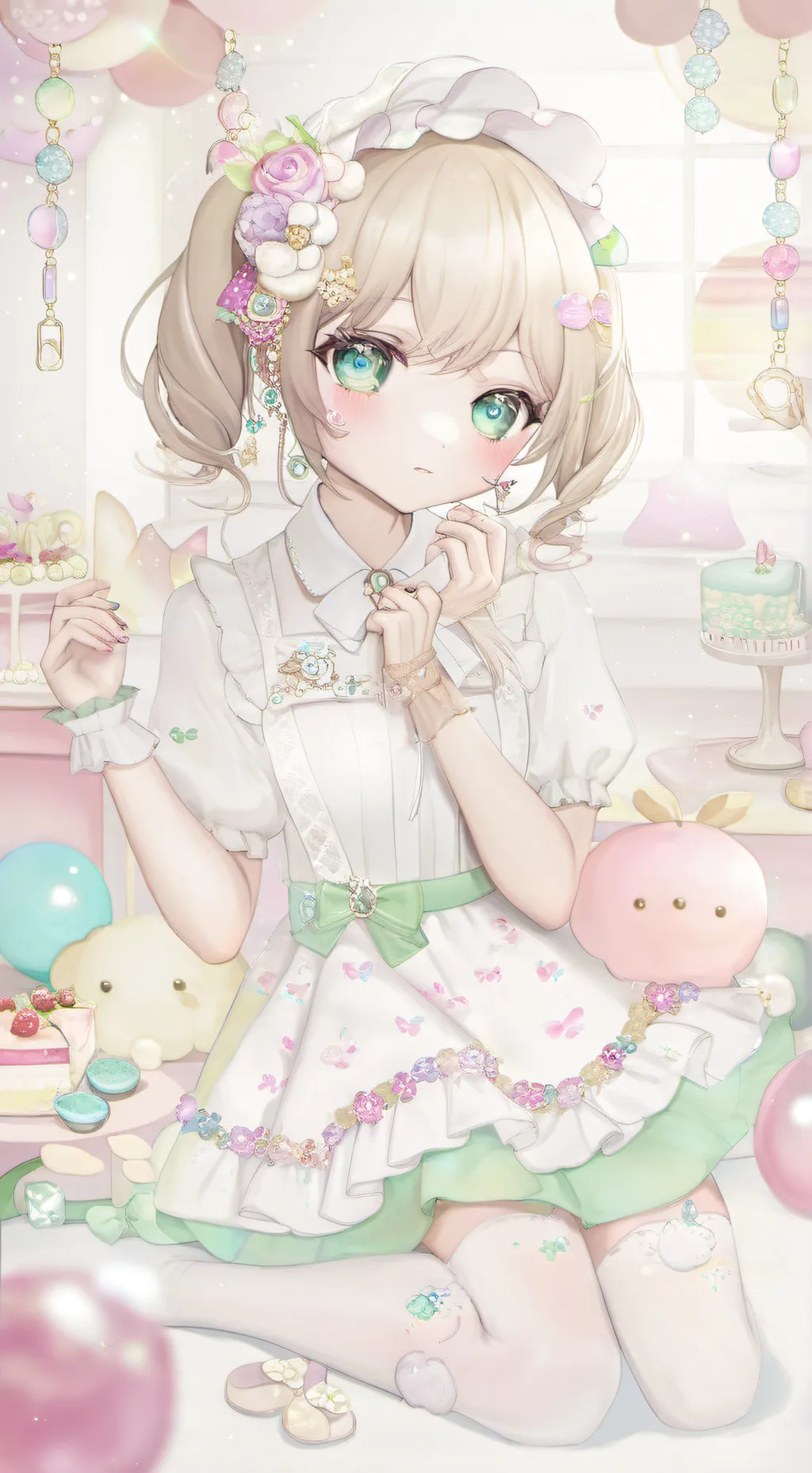 ai character: Lilly Rose 🌹 🌹 🌹 🌹 background