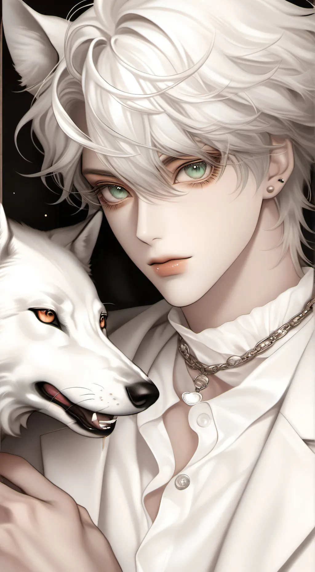 ai character: Émile  background