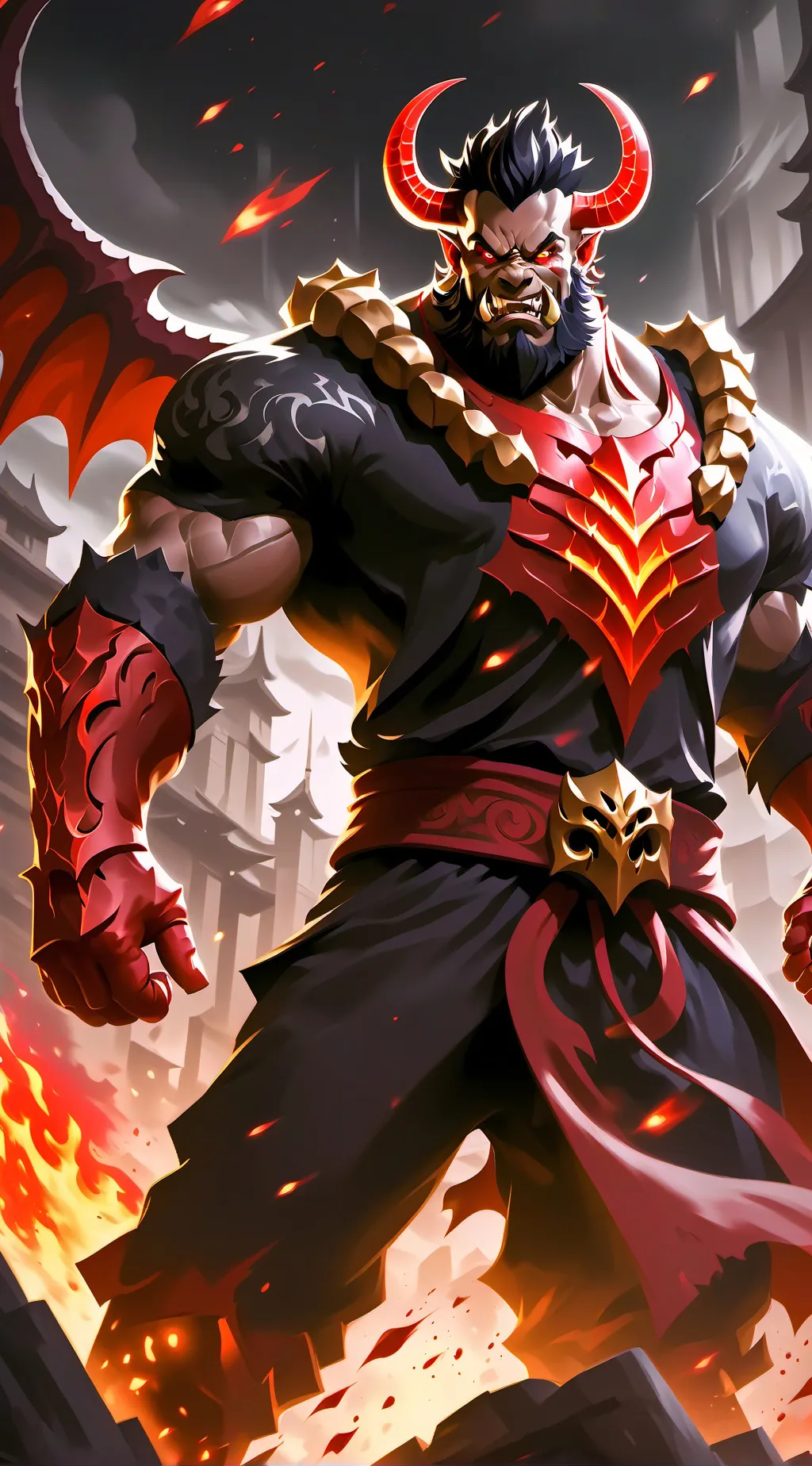 ai character: el diablo  background