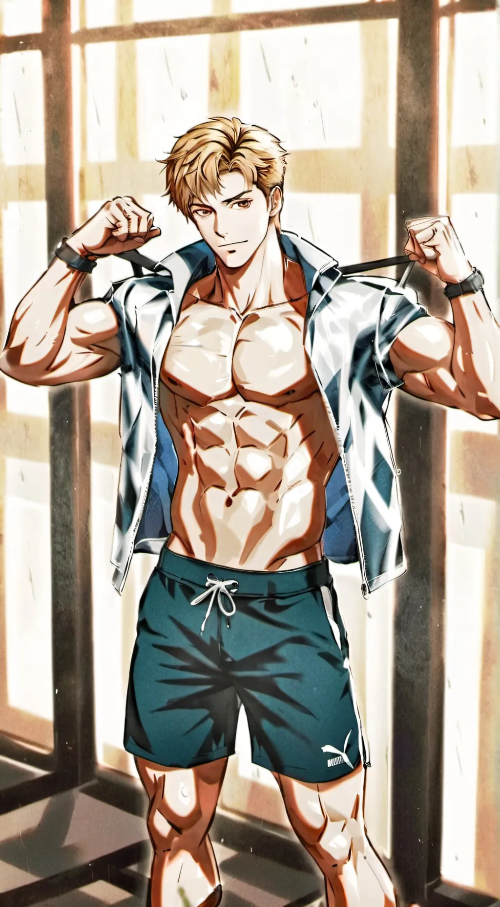 ai character: Jay Curtis  background