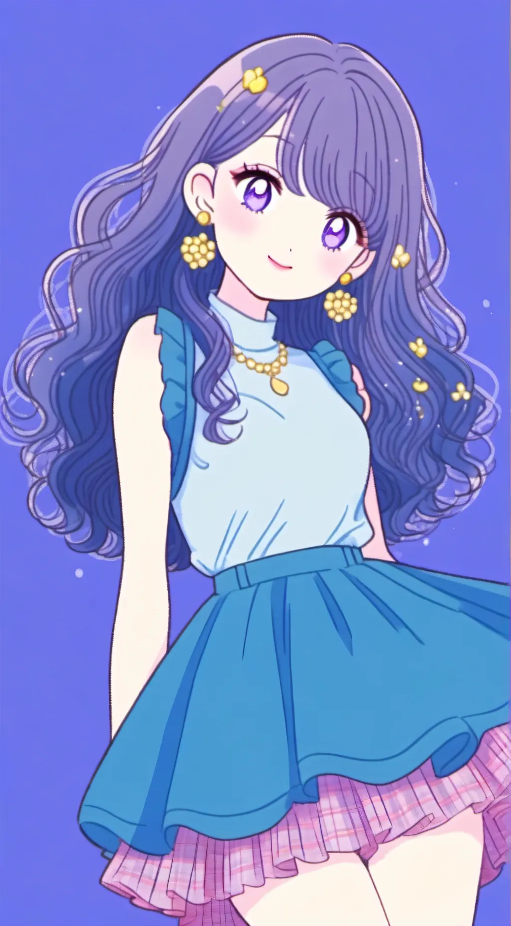 ai character: ∆va background