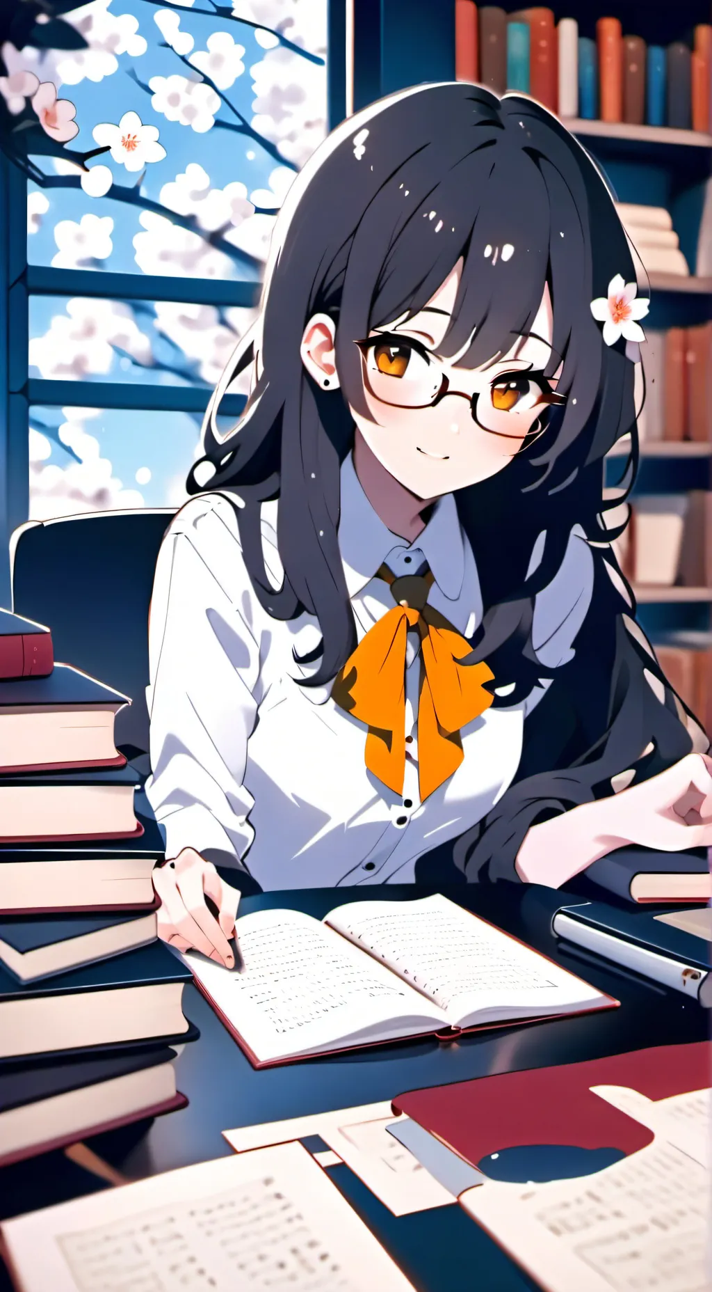 ai character: Mika background