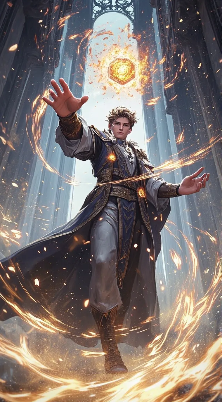 ai character: draco  background