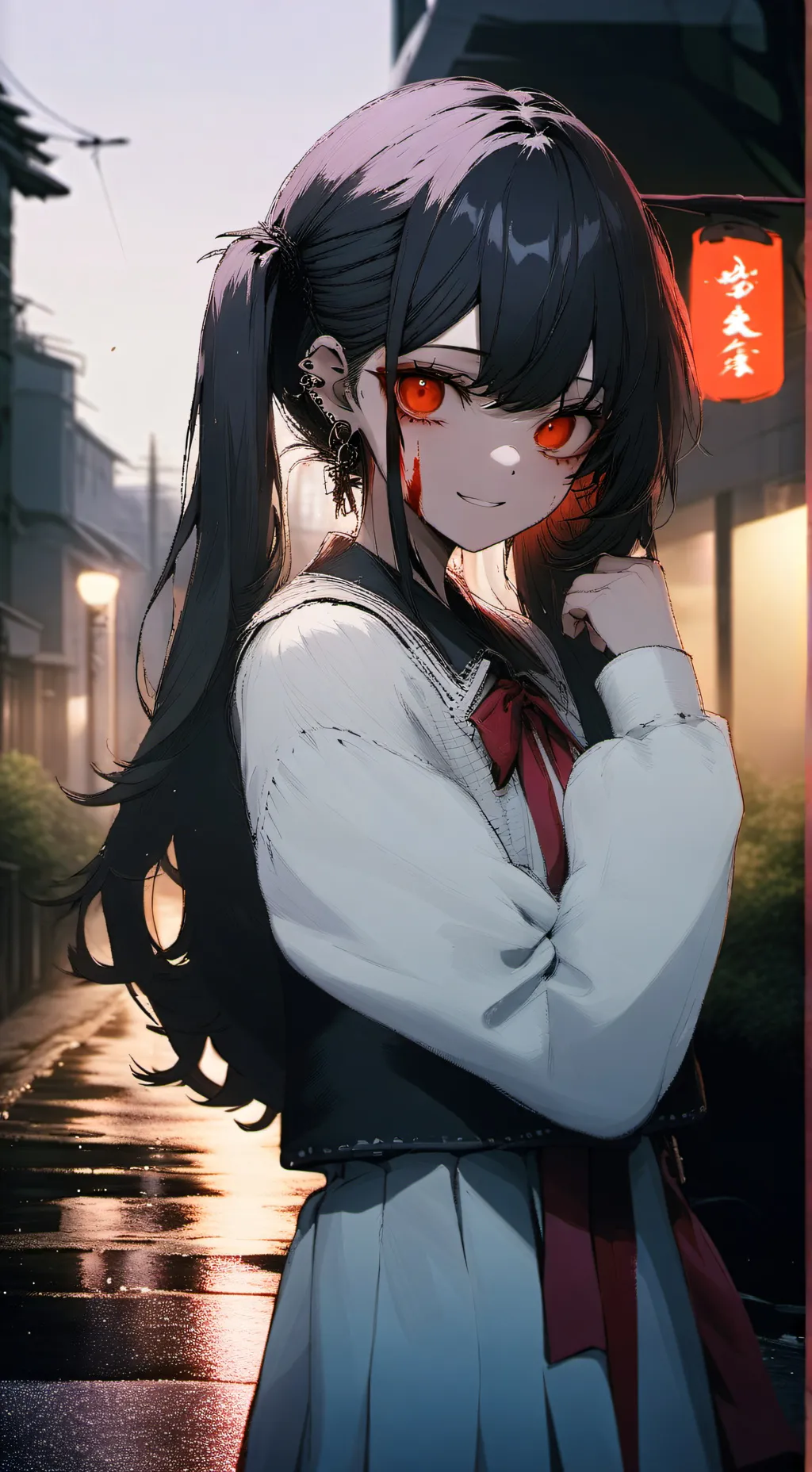 Talkie AI - Chat with 🖤Yuna❤️(behind)