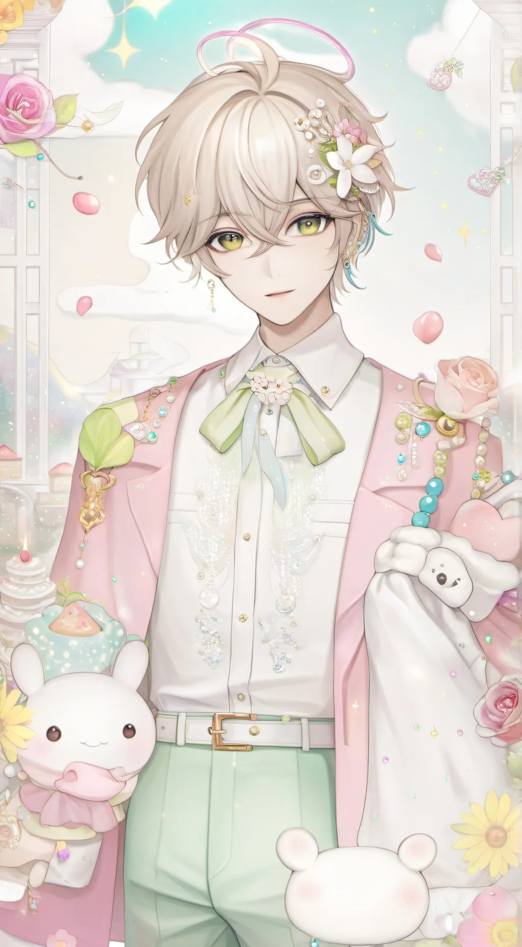 ai character: Theo  background