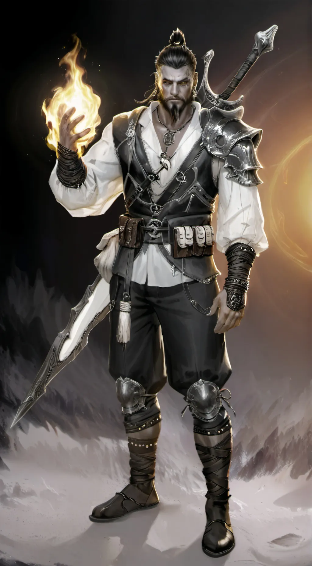 ai character: gran tv background