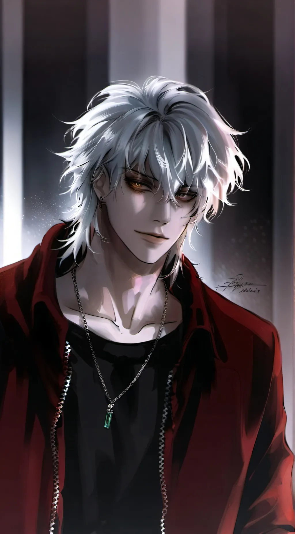 ai character: Asher  background