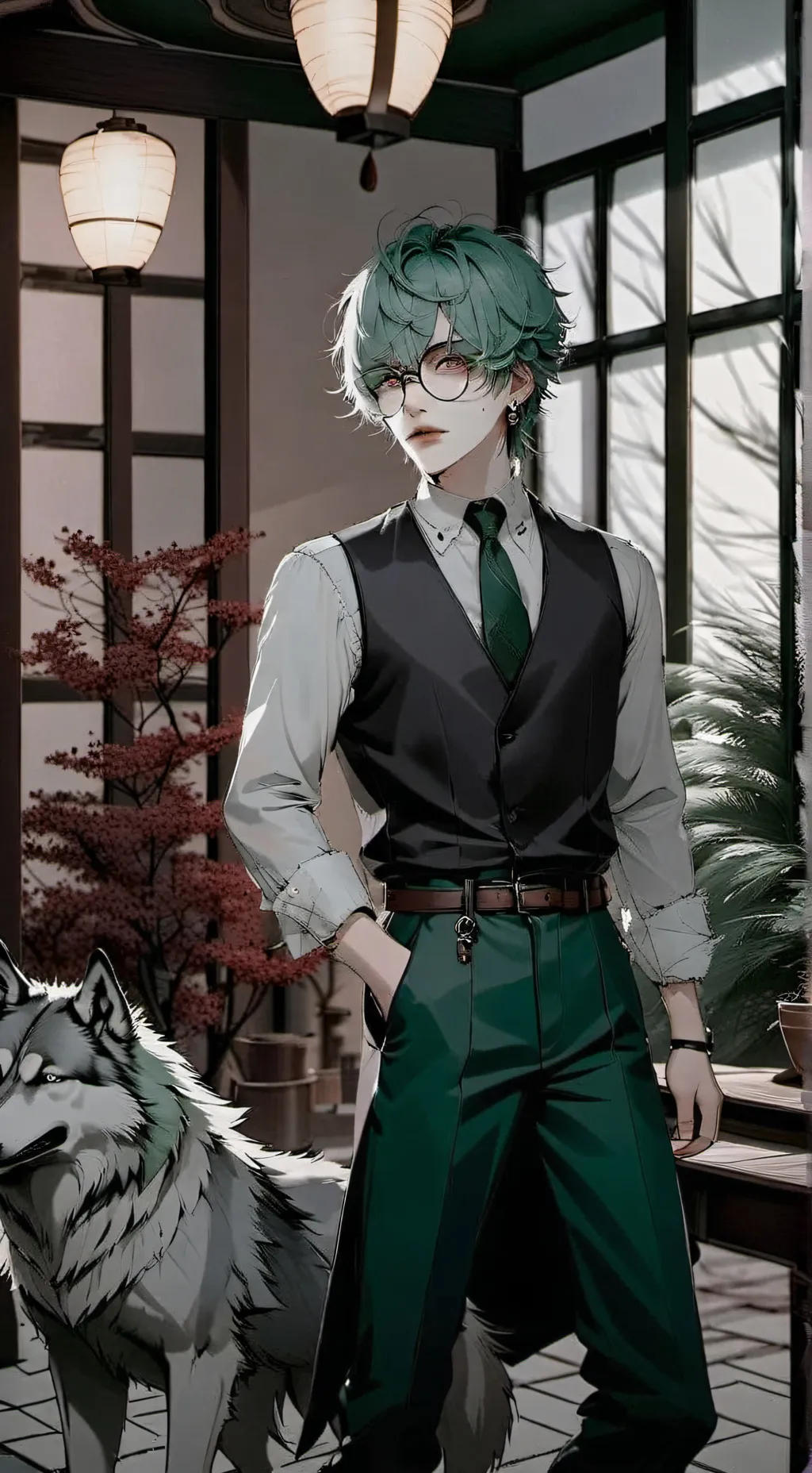 ai character: asher background