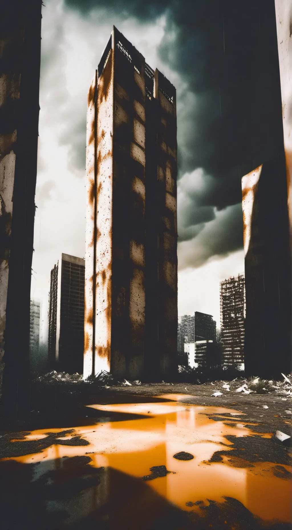 ai character: MHA apocalypse  background